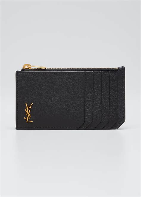 ysl card holder uk sale|ysl zipped card holder.